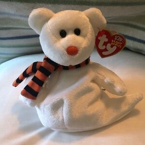 Quivers Beanie Babies bear ghost 2003